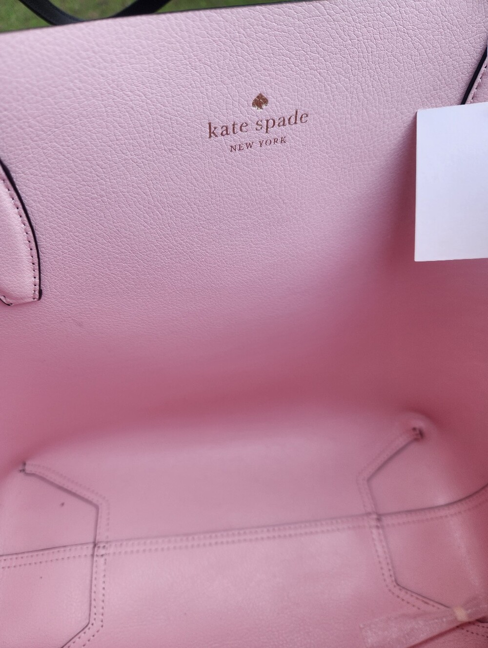 Kate Spade New York Arch Woodland Plaid Large Reversible Tote NWT - Picture 3 of 12